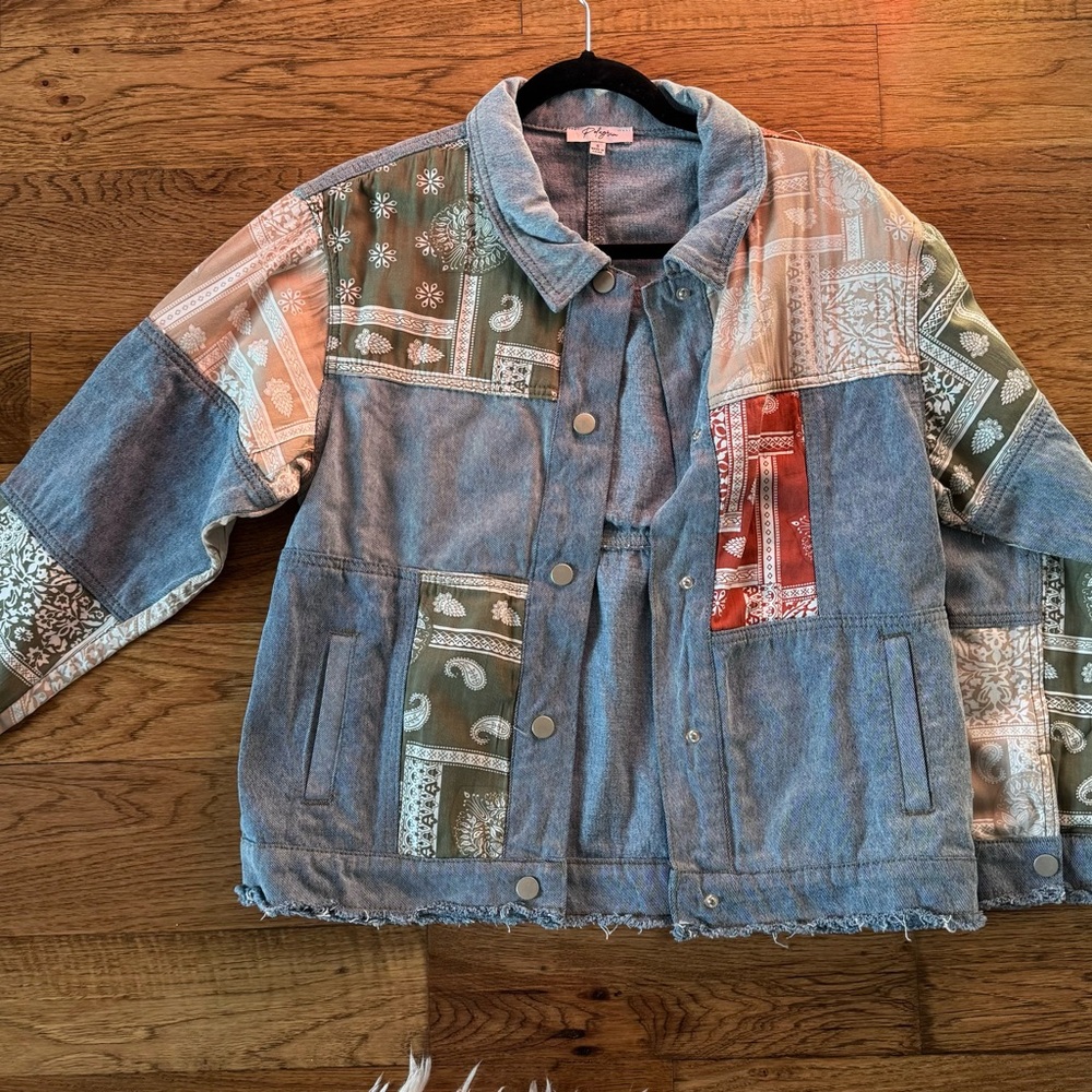 Patchwork Denim Jacket